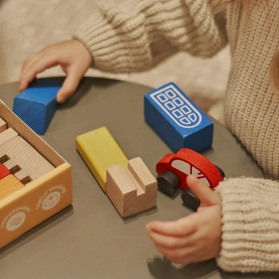 Кубики Ігротеко Будівельні блоки Місто 18 елементів (900538) Вінниця - фото 5