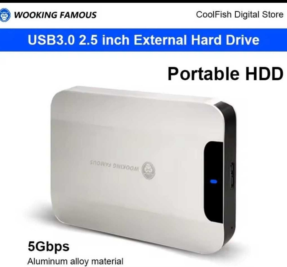 Внешний HDD 1TB | Новый | USB 3.0 | Wooking Famous | Опт/растреб. Киев - изображение 7