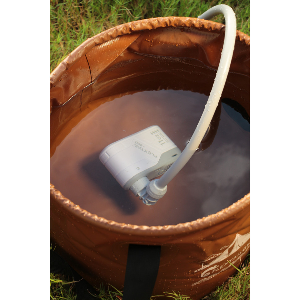 Душ портативний з насосом на акумуляторі Flextail Max Shower, білий Киев - изображение 8