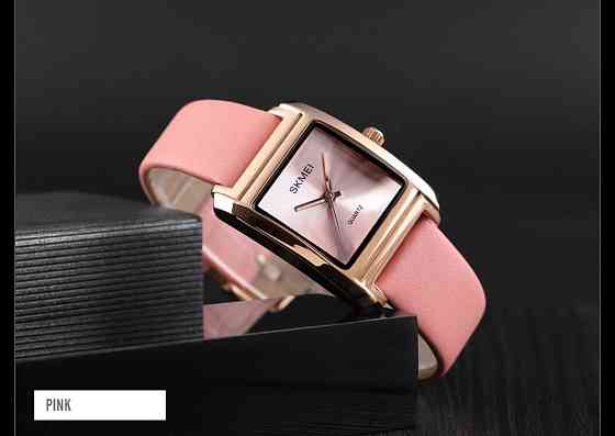 Класичний жіночий годинник Skmei 1432 (Рожеві) Вінниця