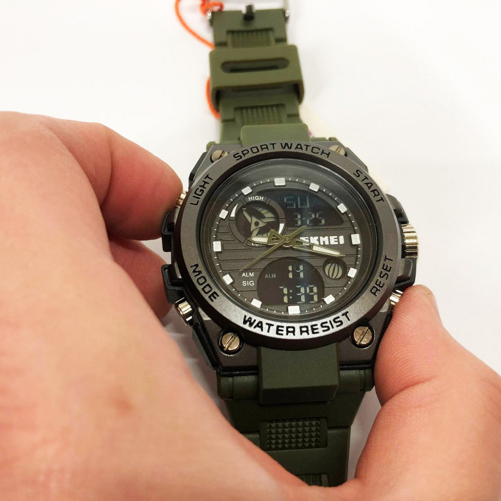 Военные часы для всу SKMEI, Военные часы с секундомером Тактические для ЗСУ YG-89 Львов - изображение 1