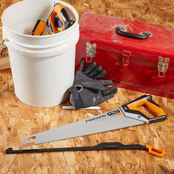 Універсальна Ручна Пила 50 см 9 TPI з чохлом Fiskars "PowerTooth" (1062919) Загартована сталь Нововолинськ - фото 10