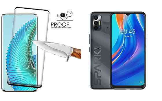 Захисне скло HyperGlass Pro для TECNO Spark 7 (KF6n) – максимальна чутливість та захист Київ