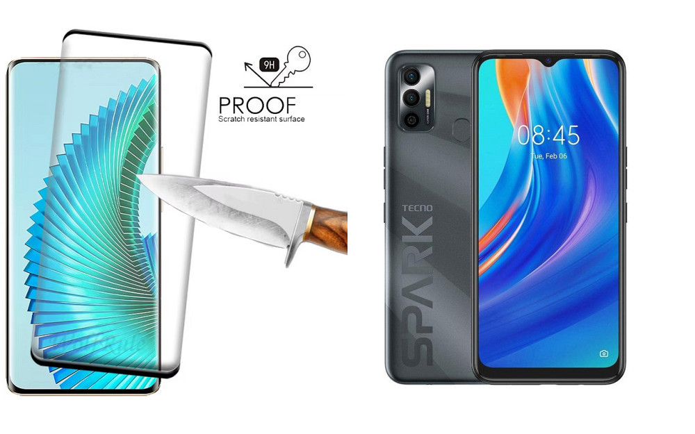 Захисне скло HyperGlass Pro для TECNO Spark 7 (KF6n) – максимальна чутливість та захист Київ - фото 1