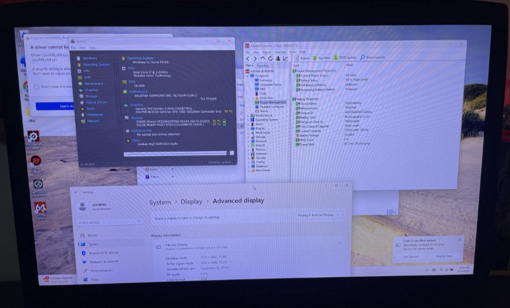 Геймерский Ноутбук ASUS ROG Strix GL702VM 17.3