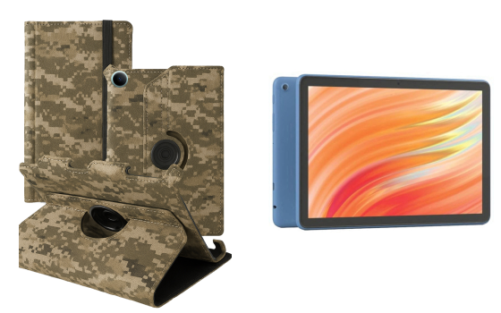 Чехол Spinner360 для планшета Amazon Fire HD 10 2017, 2018, цвет Xaki Киев