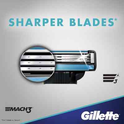 Бритва Gillette Mach3 c 5 сменными картриджами (7702018610181) Винница