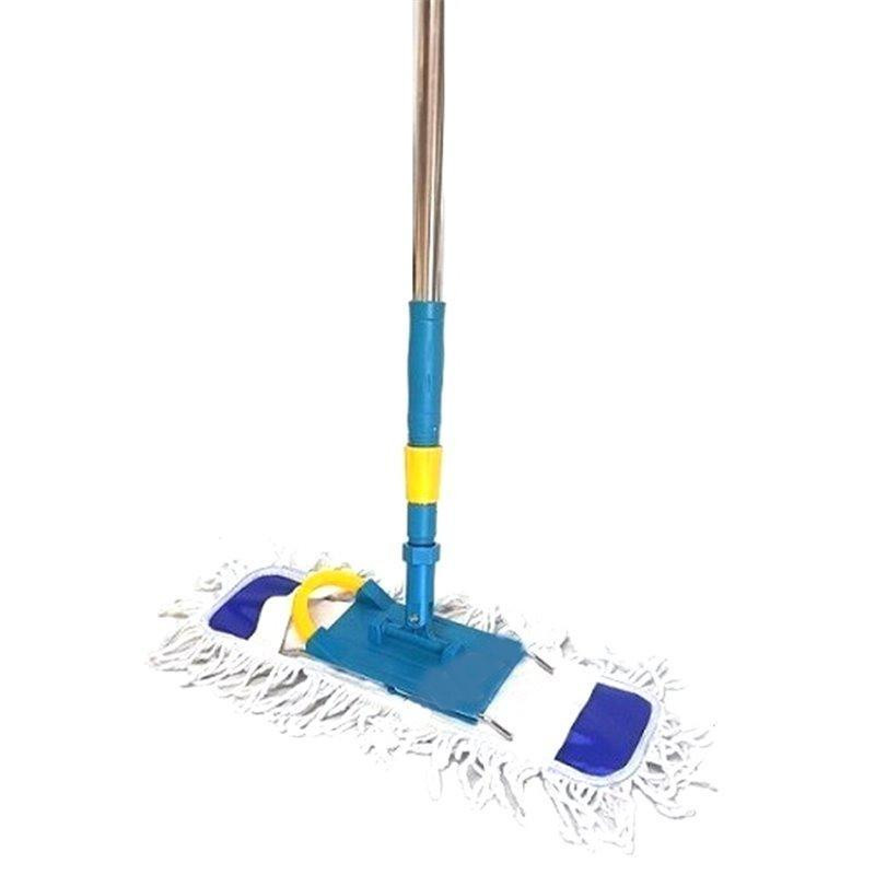 Швабра-полотер Локшина біла ручка хром (502) Харків - фото 1