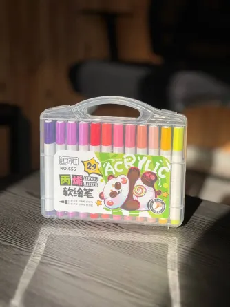 Hurry Bolt Акварельные маркеры 24 цветов Water Brush Коломыя