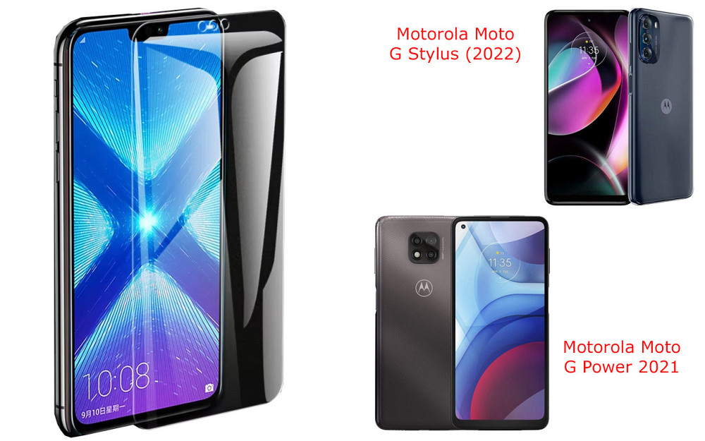 Захисне скло NeoGlass для Motorola Moto G Stylus (2022), G Power 2021 – надпрозоре та стійке Київ - фото 2