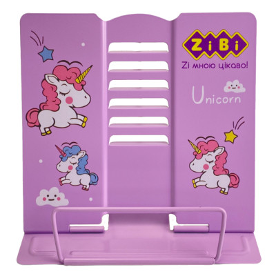 Підставка для книг ZiBi металева фіолетова (ZB.3502-07) Вінниця - фото 2