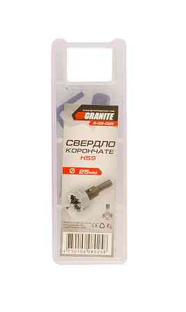 Сверло корончатое GRANITE HSS 25 мм 6-08-025 Ровно