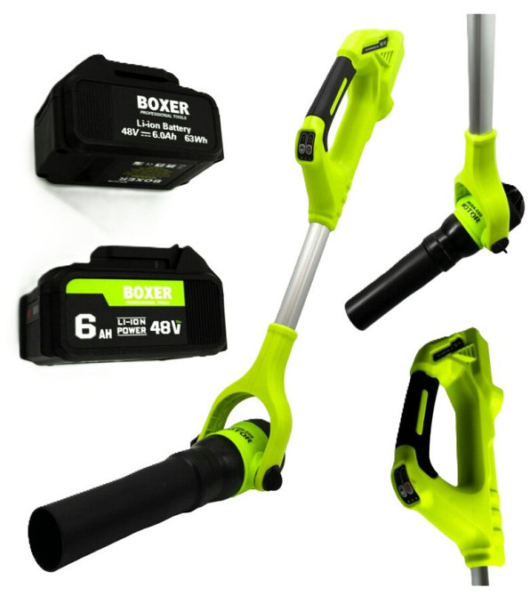 BX-111 Акумуляторна Повітродувка 800 м³/год, 2x48 В 6 Аг, 2 Швидкості, Регульована Головка, 94 см Одеса - фото 3