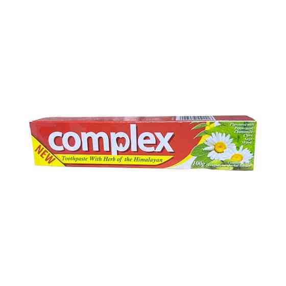 ОРИГІНАЛ! Зубна паста Complex 100g ромашка Виноградів