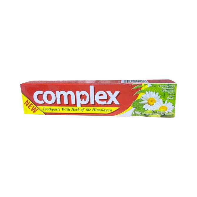 ОРИГИНАЛ! Зубная паста Complex 100g ромашка Виноградов - изображение 3