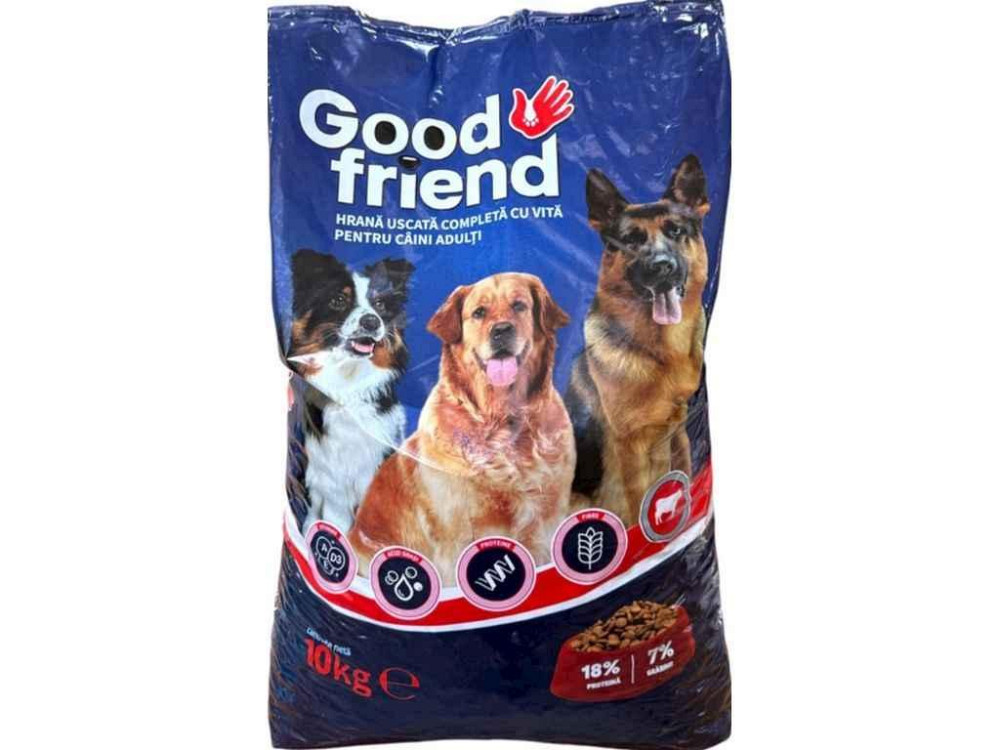 Сухой корм для собак 10кг со вкусом говядины ТМ GOOD FRIEND Киев - изображение 1