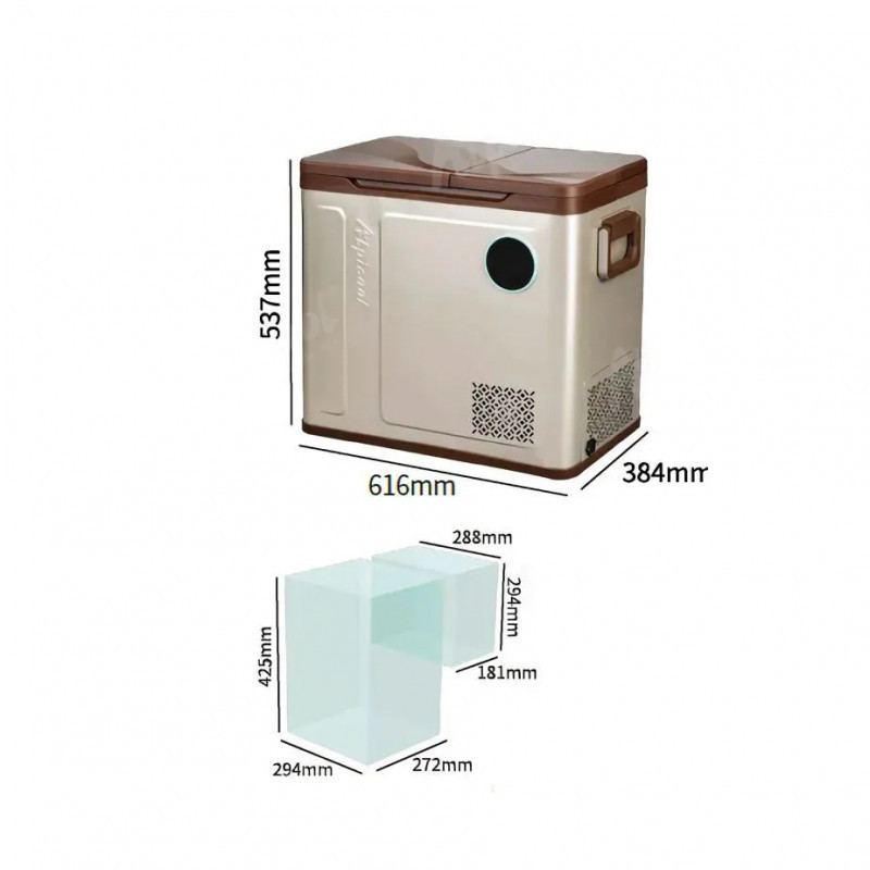 Холодильник-компрессорный Weekender WH58 (12/24) на 58 л Черкассы - изображение 7