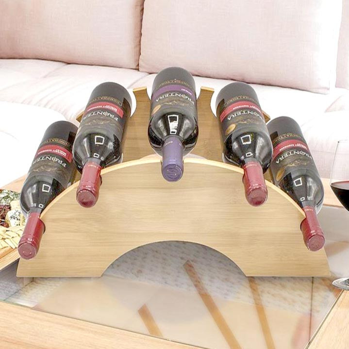 Настольная винная полка 