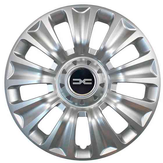 Автомобильные модельные колпаки R16 Dacia NEW 424 4шт, SJS, серебристые Винница