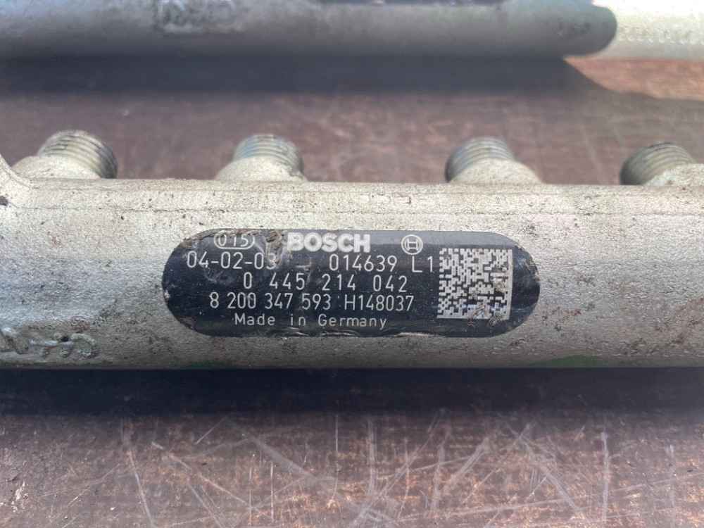 Паливна рейка (рампа форсунок) Nissan Interstar 2.2 / 2.5 dci 2003-2010 (0445214042) Ковель - фото 2