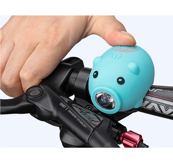 Велосипедный стоп с сигналом детский Feel Fit DEN-082 Синий Бровары - изображение 7
