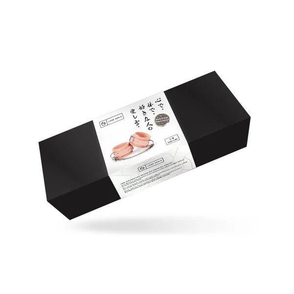 Поножі Liebe Seele Dark Candy Pink Ankle Cuffs, знімний ланцюжок Sex Aura Київ - фото 2