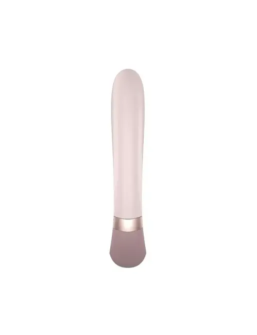 Смарт вібратор-кролик із підігрівом Satisfyer Heat Wave Mauve Львів - фото 3