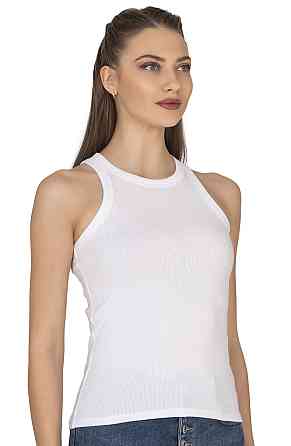 Женская майка-борцовка хлопок в рубчик - Ozkan 27464 XL Киев