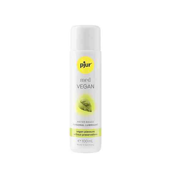 Лубрикант на водной основе pjur MED Vegan glide 100 мл — только веганские ингредиенты Sex Aura Киев