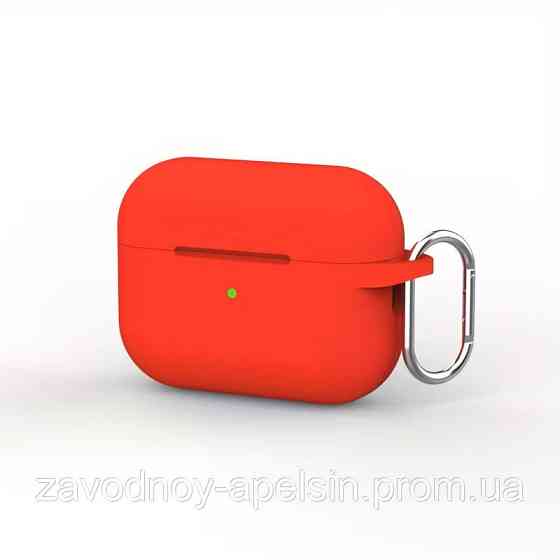 Чехол наушников AirPods pro2 Микрофибра (оранжевый) Одесса