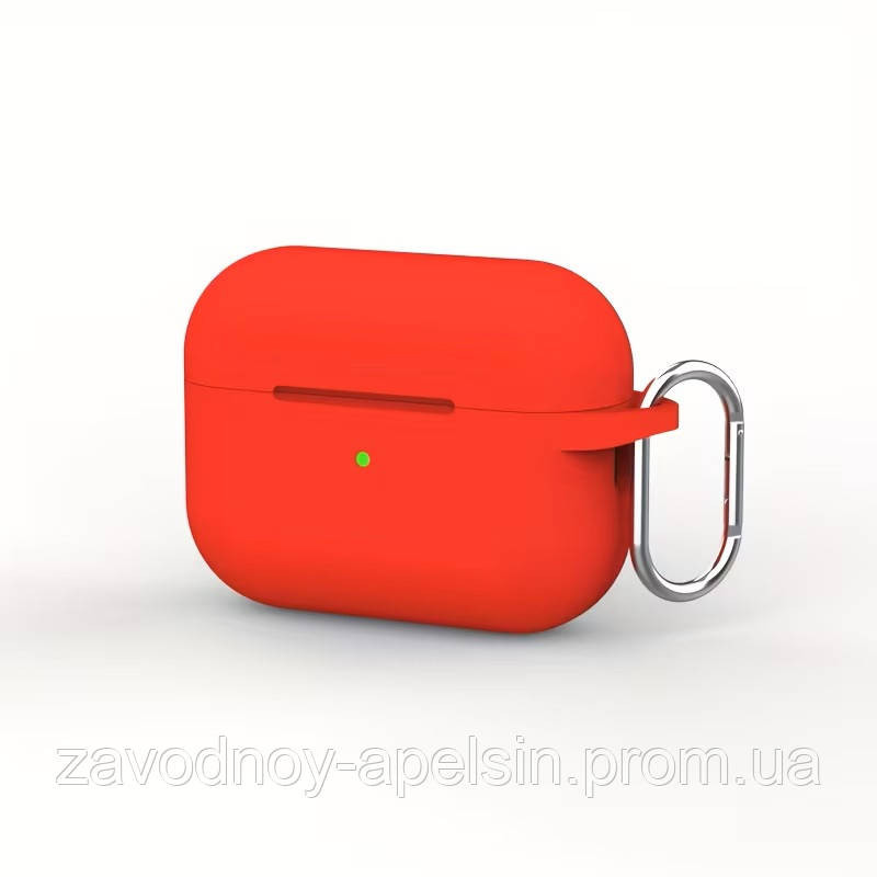 Чехол наушников AirPods pro2 Микрофибра (оранжевый) Одесса - изображение 1