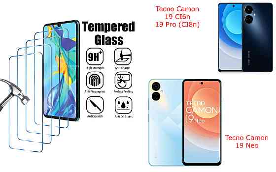 Захисне скло ArmorGlass для Tecno Camon 19, 19 Neo, 19 Pro – стійке до подряпин та ударів Київ