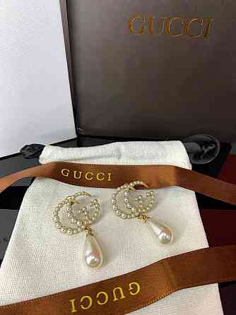 Брендовые серьги с жемчугом Майорка в винтажном стиле, ЛЮКС качество! Одесса