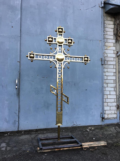 Хрест на купол Церкви Київ - фото 2