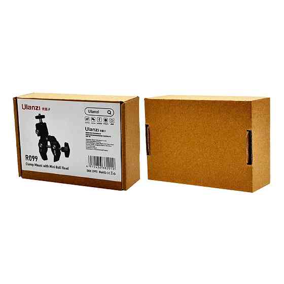 Шарнірне кріплення Ulanzi R099 Ball Heads with Clamp (UV-2993 R099) Київ