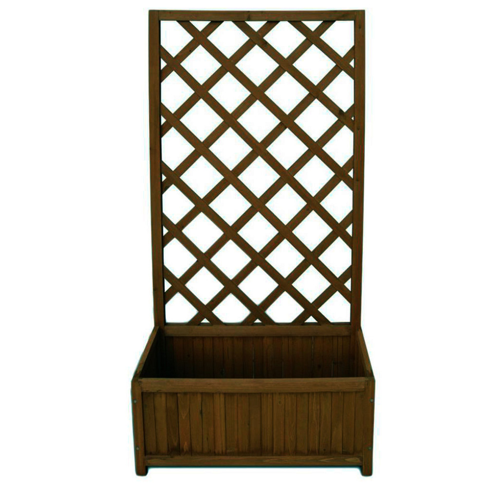 Кашпо со шпалерой 