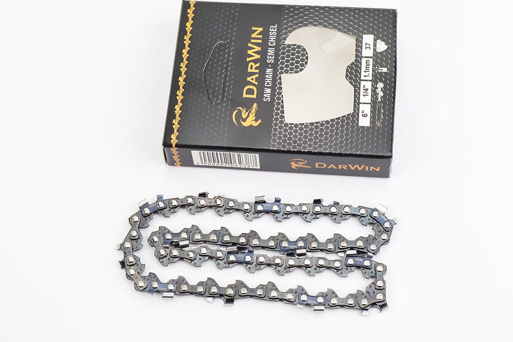 Ланцюг 1/4"-1,1mm-37зв. круг. зуб (на акумуляторну міні-пилу) Бершадь - фото 1