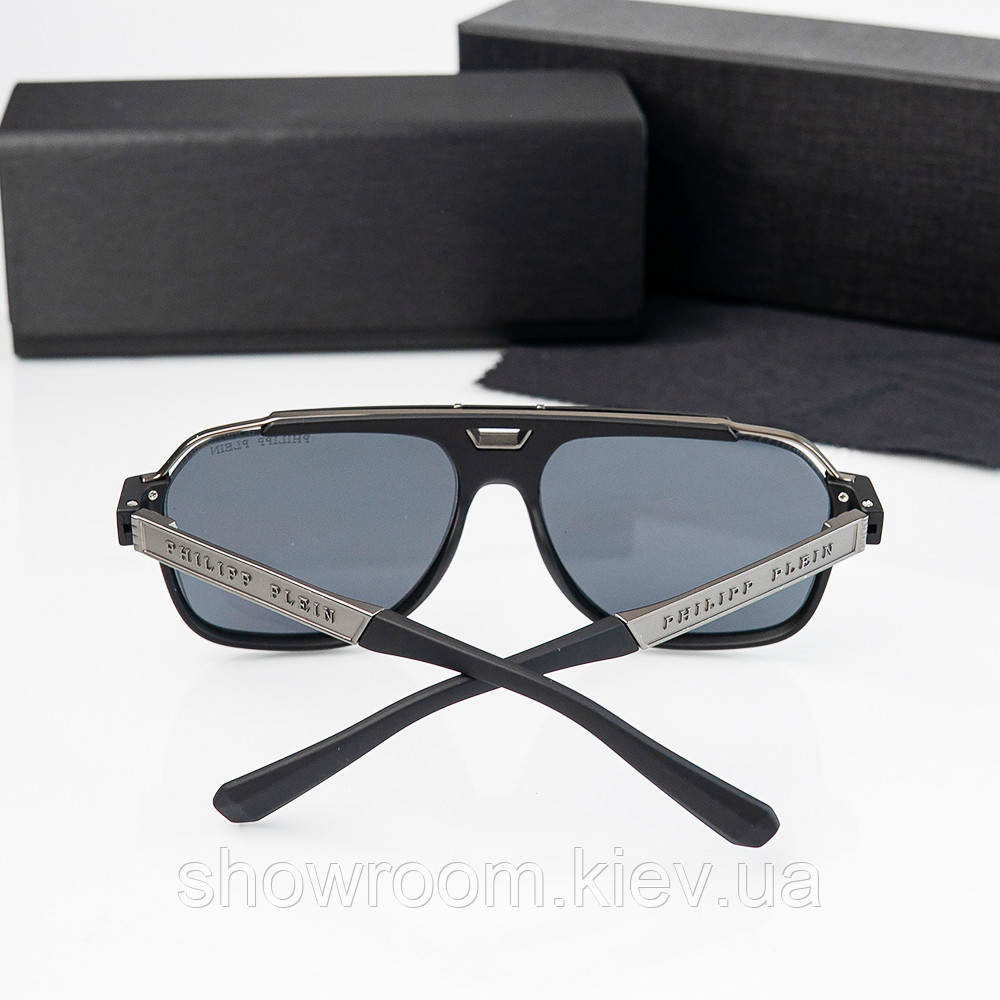 Чоловічі брендові сонцезахисні окуляри Рhilipp Рlein (3112) Київ - фото 4