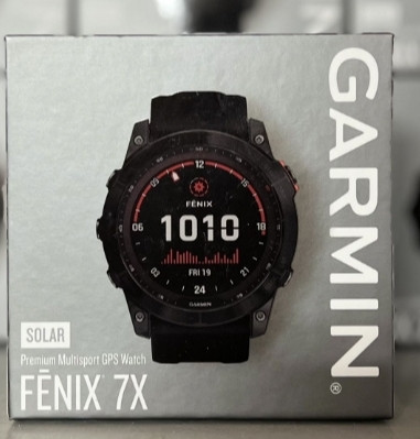 СМАРТ - Часы: Garmin Fenix 7X Solar , Slate grey with black band. Харків - фото 1