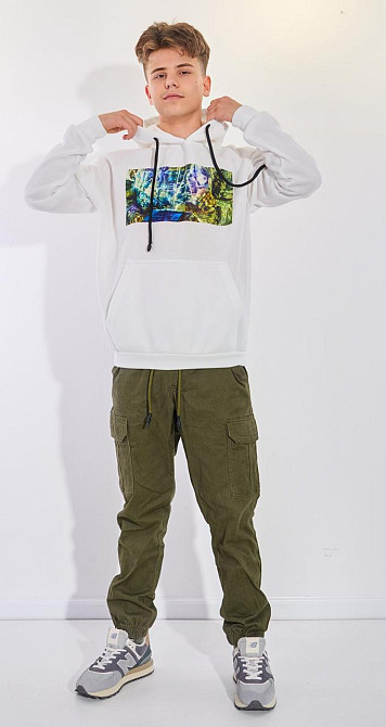 Худі з принтом (164 см) Київ - фото 3