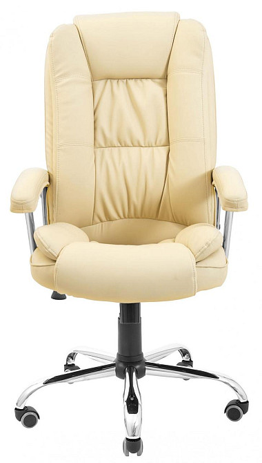 Офисное Кресло Руководителя Richman California Fly 2207 Хром М2 AnyFix Бежевый Днепр - изображение 2