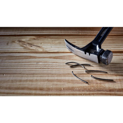 Молоток DeWALT RIP-CLAW, цельнометаллический, 454 г, с прямым гвоздодером (DWHT51003-0) Винница - изображение 5