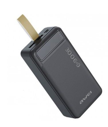 Моб. Заряджання POWER BANK AWEI P90K 22,5 W 30000mah ART 9611 (20) Київ