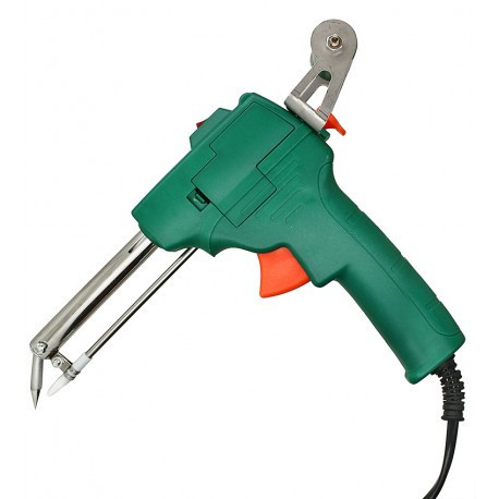 Паяльник HandsKit HB-585A з автоматичною подачею припою, 60W, зелений Полтава - фото 1