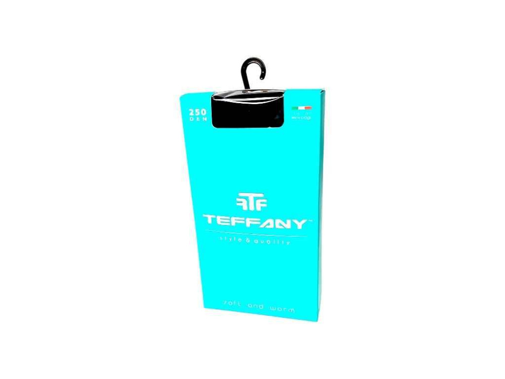 Колготы женские стрейч 250 den (nero/черный) р.5XL ТМ TEFFANY Киев - изображение 1