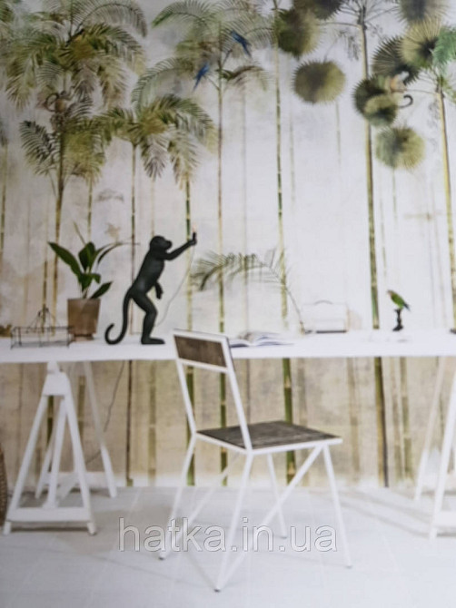 Обои под покраску метровые флизелиновые экологически чистые Khroma Бельгия 1х25 м белые эффект размытости Киев - изображение 2