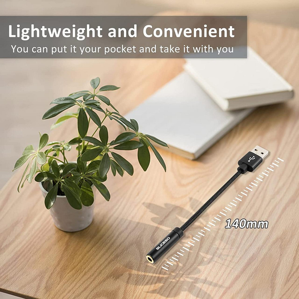 СТОК Аудиоадаптер USB  2.0 SUCESO Киев - изображение 5