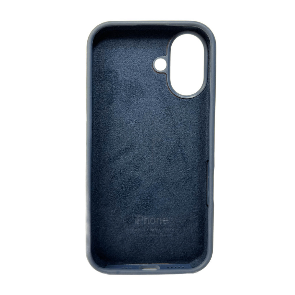 Чохол для смартфона Silicone Full Case AA Open Cam for Apple iPhone 16 7,Dark Blue Киев - изображение 2