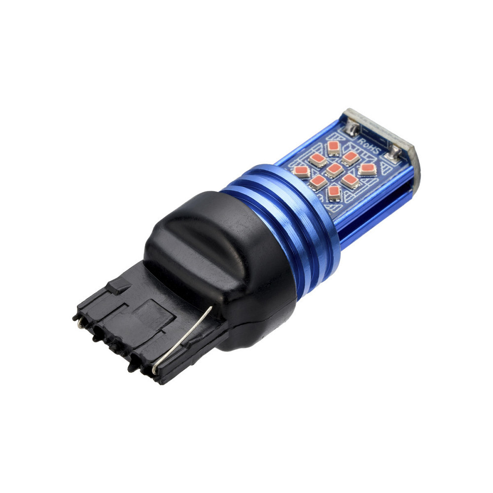 Світлодіодна лампа TBS T20 2016-24SMD-RED W21W W3X16d 12V Харків - фото 2