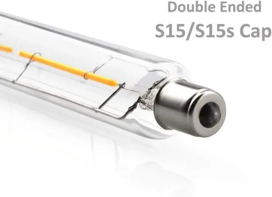 Светодиодная лампа Bonlux S15s T25 2.5 Вт 221 мм 6000K 300 лм, трубчатая LED лампа, замена 30 Вт, AC 200–240 В Киев